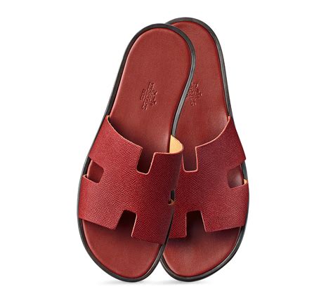 red hermes slides|hermes slides for men.